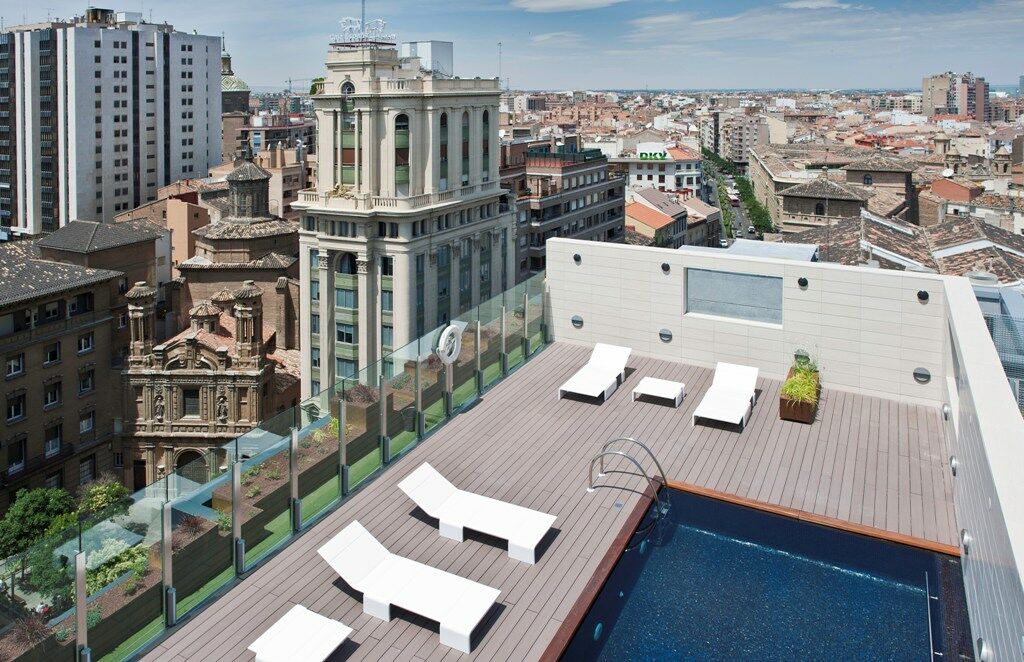 Hotel Alfonso Zaragoza Exterior photo